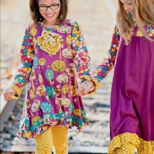 Jelly the Pug girls size 10 dress & Leggings